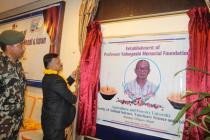 Inaguration of Prof. Kobayashi Foundation by Hon'ble Minsiter of Education Mr. Dhaniram Poudyal