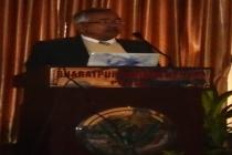VC Prof. Dr. IP Dhakal delivering his Inagural Speech