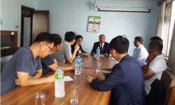 Professors of Biotechnology  from Chonbuk National University, South Korea on August 23, 2016 